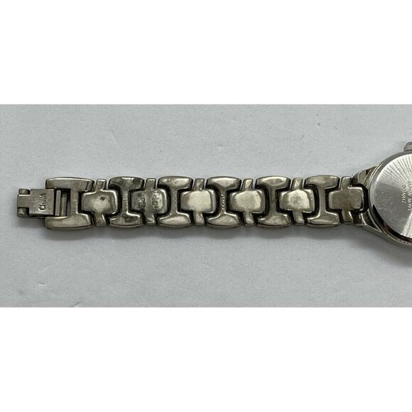 Anne Klein 10/1559 Women's Watch Link Bracelet Roman Numerals Silver Tone - Picture 6 of 8